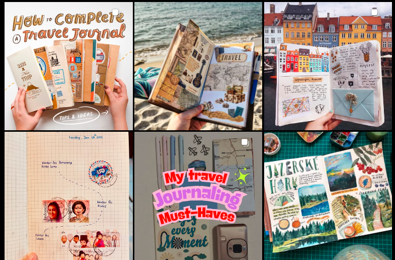 travel journey Instagram Feed Ideas