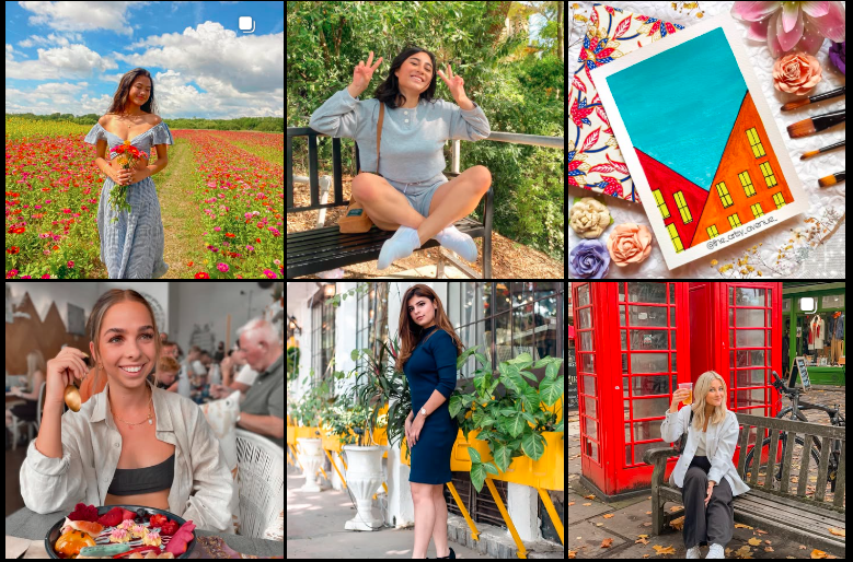 bright and blog Instagram Feed Ideas