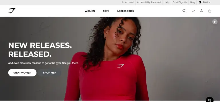 Venta social de Gymshark