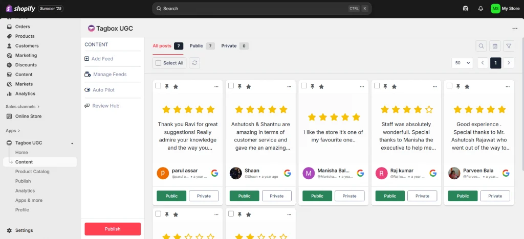google review gallery
