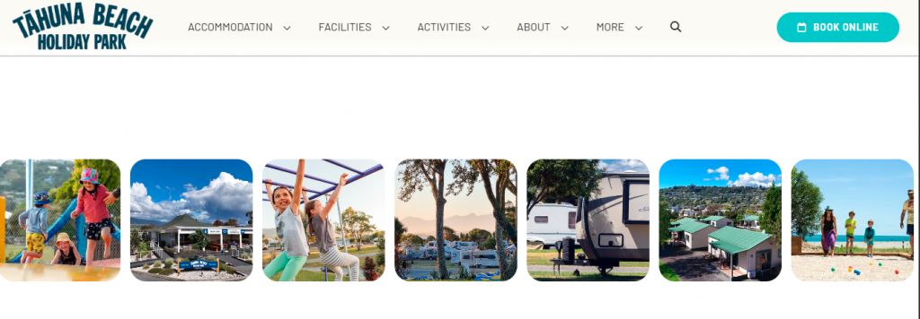 ウェブサイトのInstagram - Tahuna
