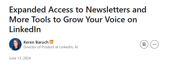 uitgebreide toegang tot nieuwsbrieven