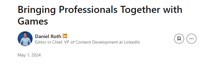 LinkedIn-spellen