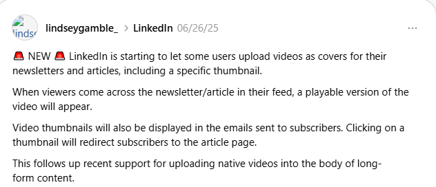 artikel en nieuwsbrief