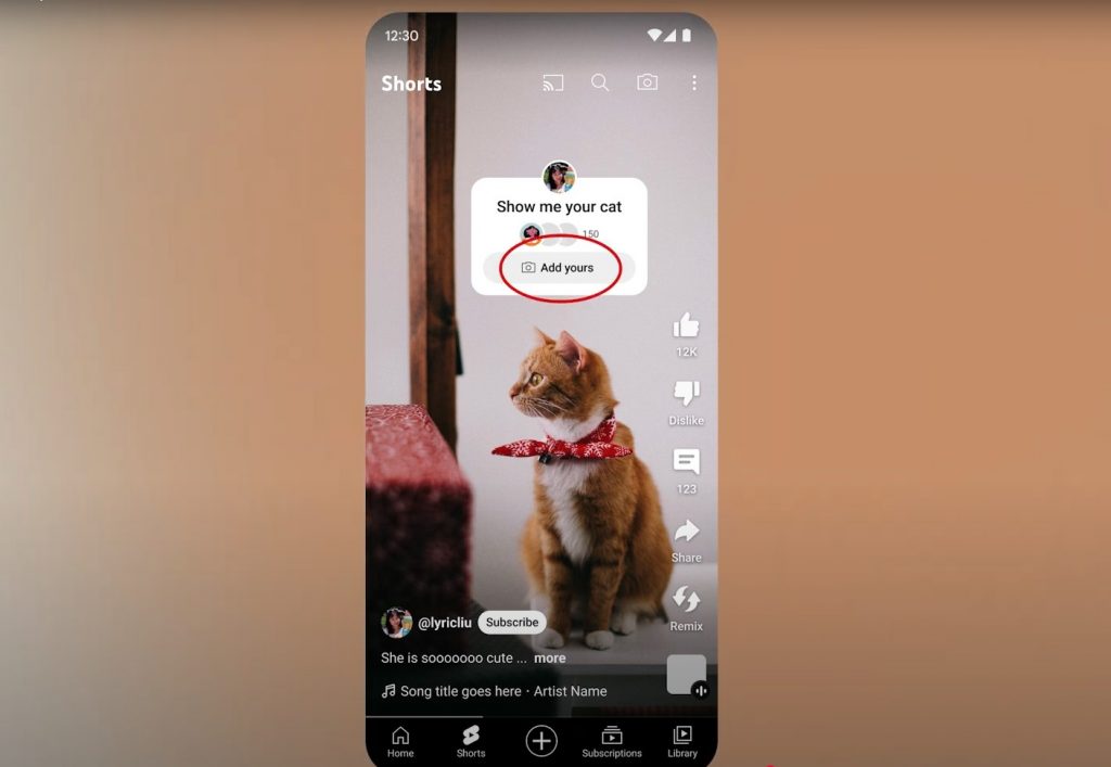 Ajoutez vos autocollants en direct