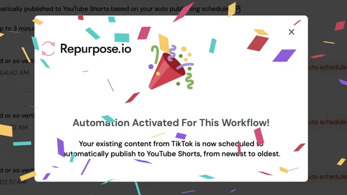 Republier, ne pas re-télécharger