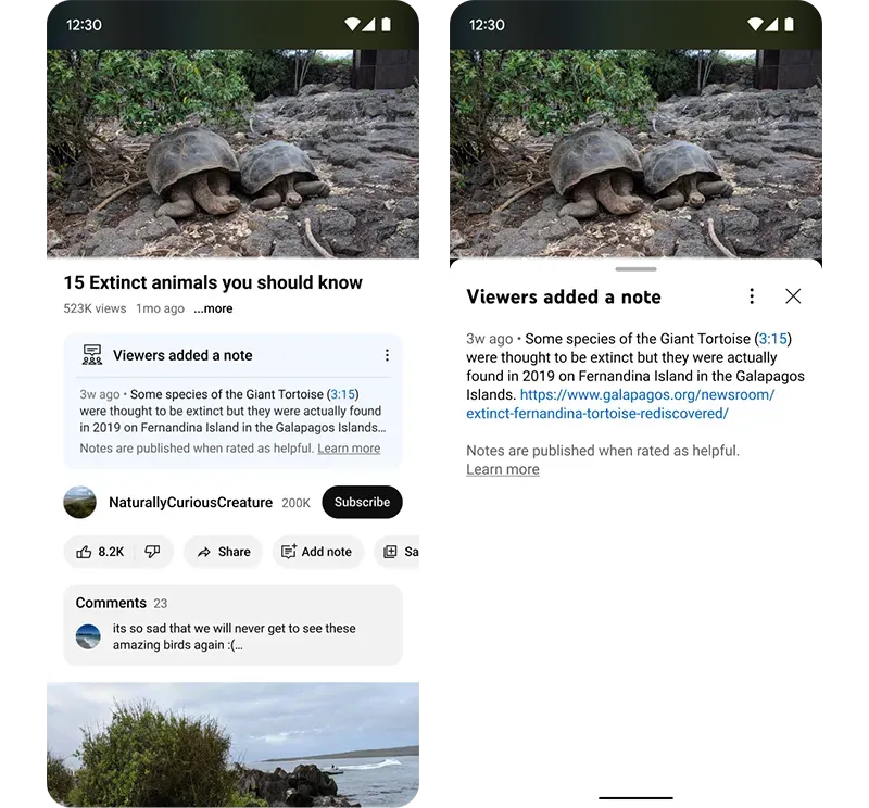 Ajouter du contexte aux clips