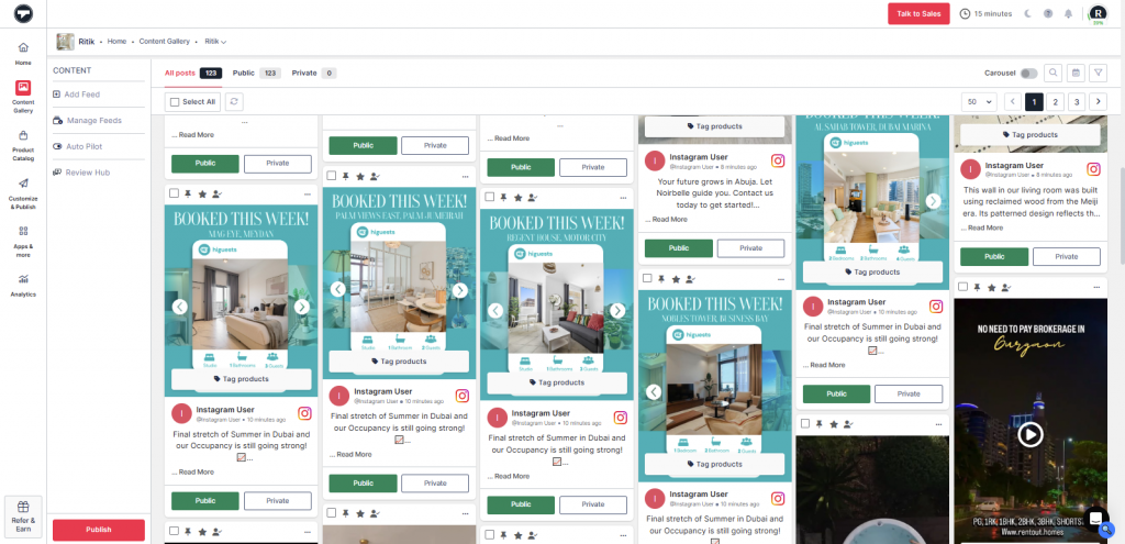 social media feed for webflow