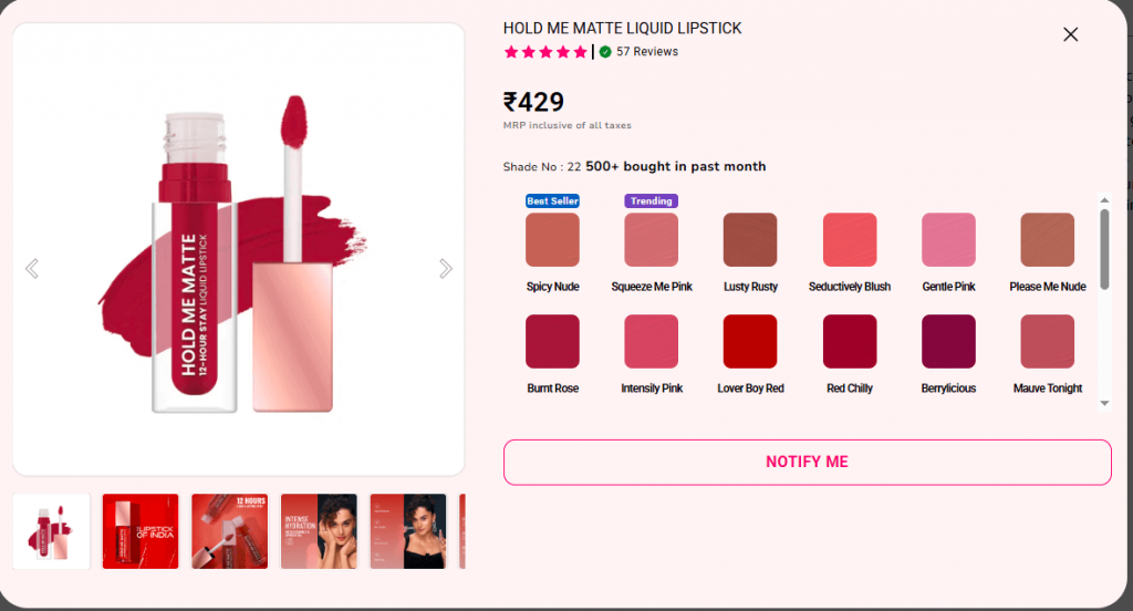 SWISS BEAUTY Product Innovation