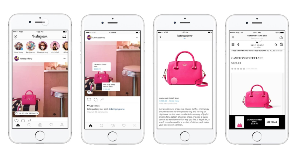 Instagram social commerce platform